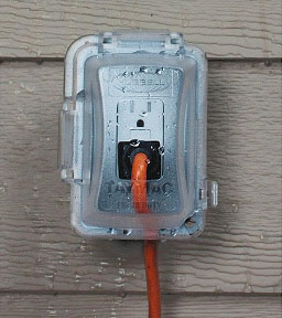 covered outdoor outlet